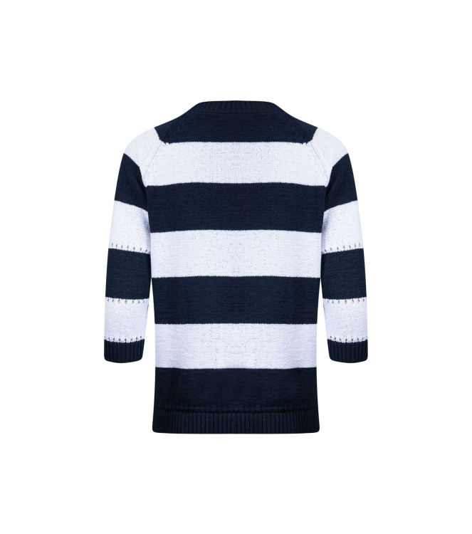 Sarto Fashion Pullover 3/4 sl m1301 navy-white stripe