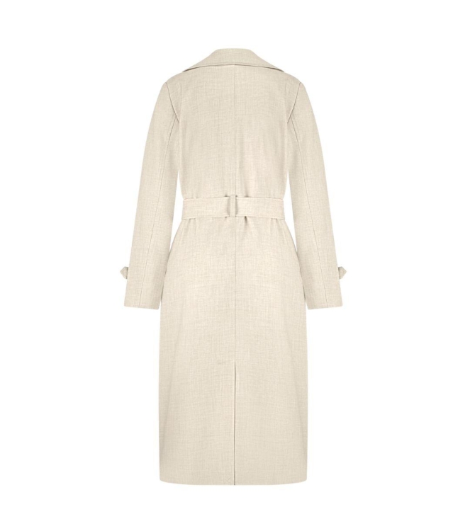 Nikkie Ilyno Melange Trenchcoat 2001 Cream
