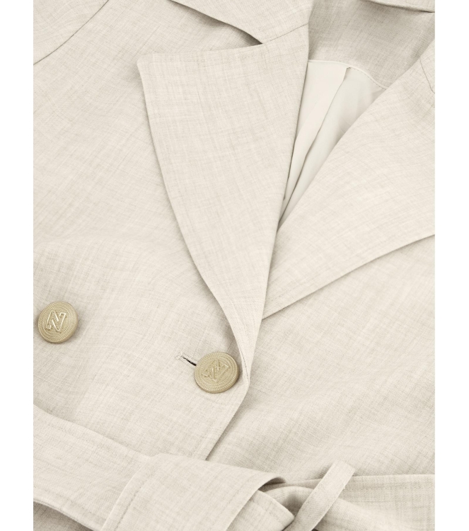Nikkie Ilyno Melange Trenchcoat 2001 Cream