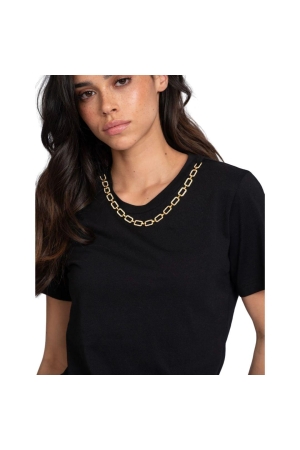 Nikkie Chain T-Shirt 9000 Black