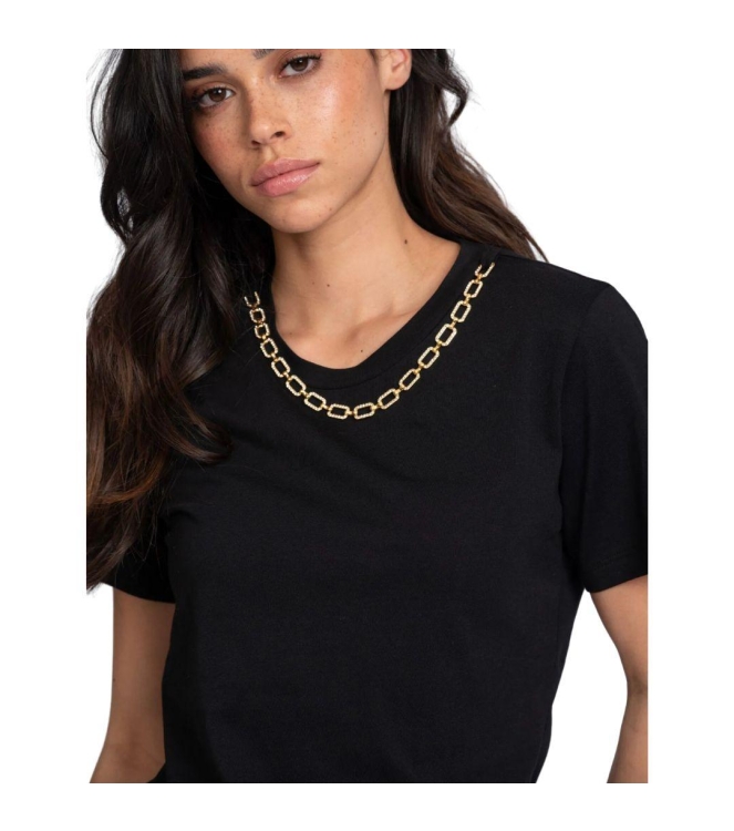 Nikkie Chain T-Shirt 9000 Black