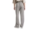 Yaya Woven checked wide leg trouser Feathe grey dessin