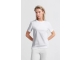 Yaya Round neck T-shirt Pure white