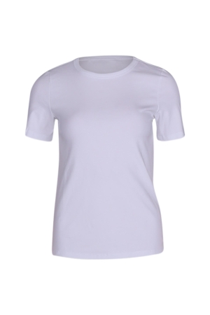 Yaya Crewneck T-shirt 00000 Pure white