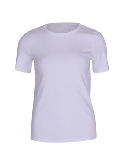 Yaya Crewneck T-shirt 00000 Pure white