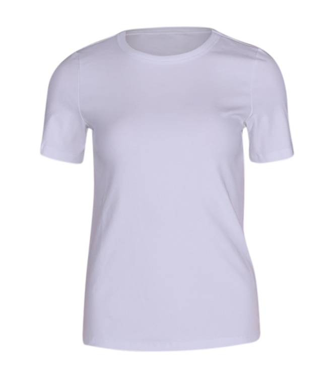 Yaya Crewneck T-shirt 00000 Pure white