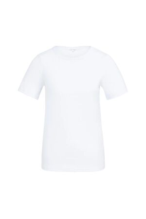 Yaya Crewneck T-shirt 00000 Pure white