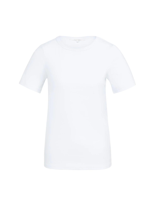 Yaya Crewneck T-shirt 00000 Pure white