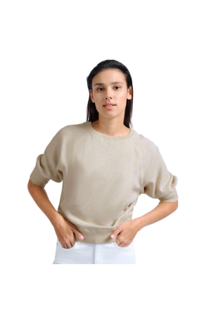 Yaya Sweater with raglan sleeves 99993 Nature melange