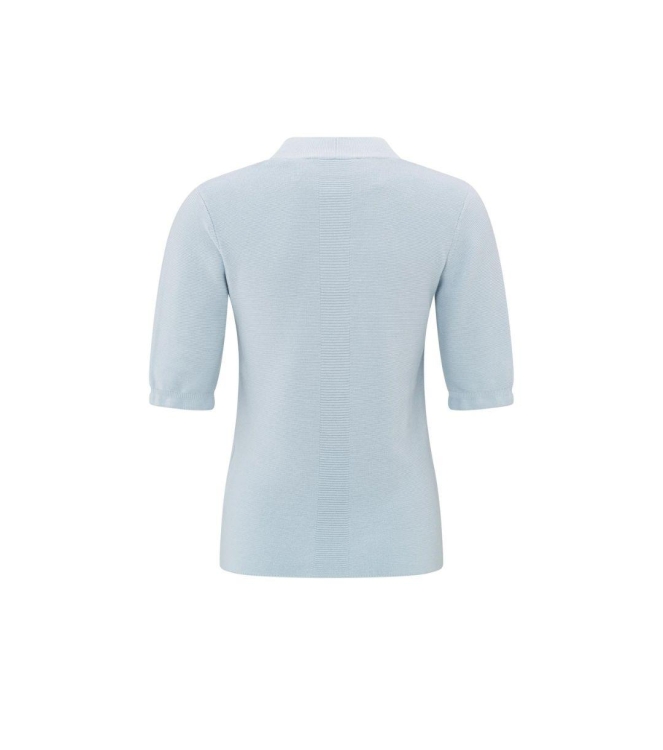 Yaya V-neck short sleeve sweater
