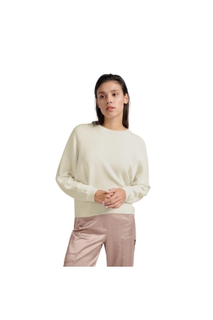 Yaya Sweater with seam details 99986 Off white