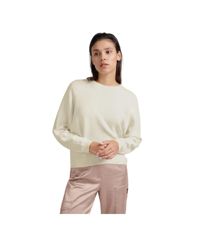 Yaya Sweater with seam details 99986 Off white
