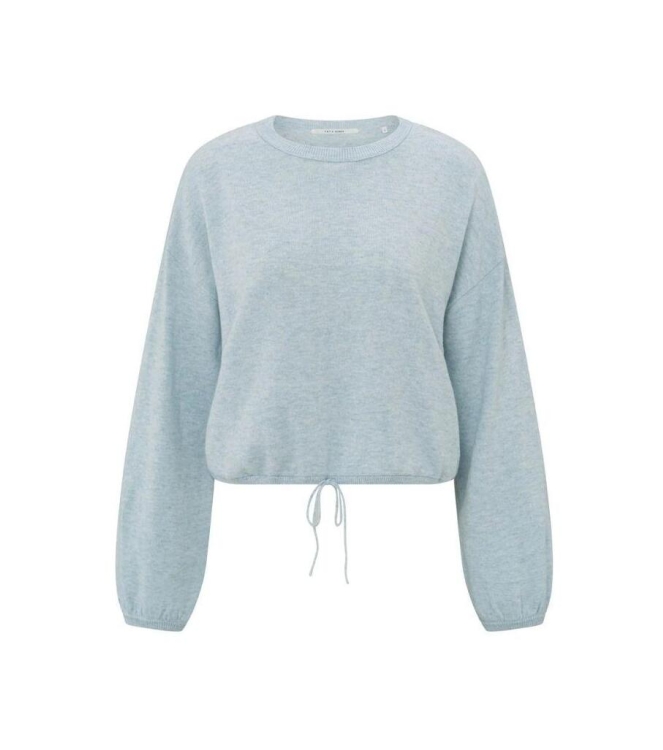 Yaya Sweater with cord at bottom he