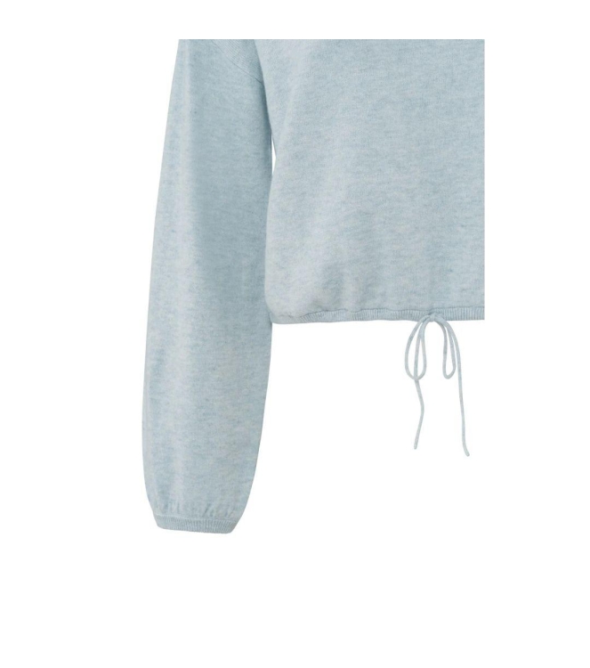 Yaya Sweater with cord at bottom he
