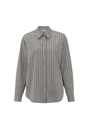 Yaya Striped shirt with bows 942051 Phantom dessin
