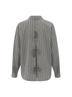 Yaya Striped shirt with bows 942051 Phantom dessin