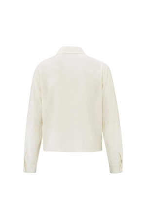 Yaya Layered texture blouse 99994 Soft off white