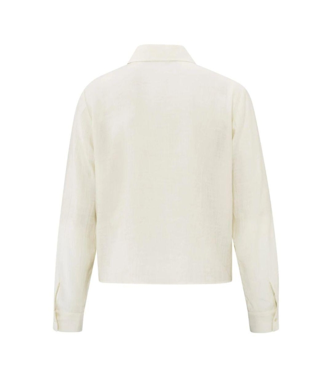 Yaya Layered texture blouse 99994 Soft off white