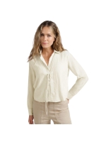 Yaya Layered texture blouse 99994 Soft off white