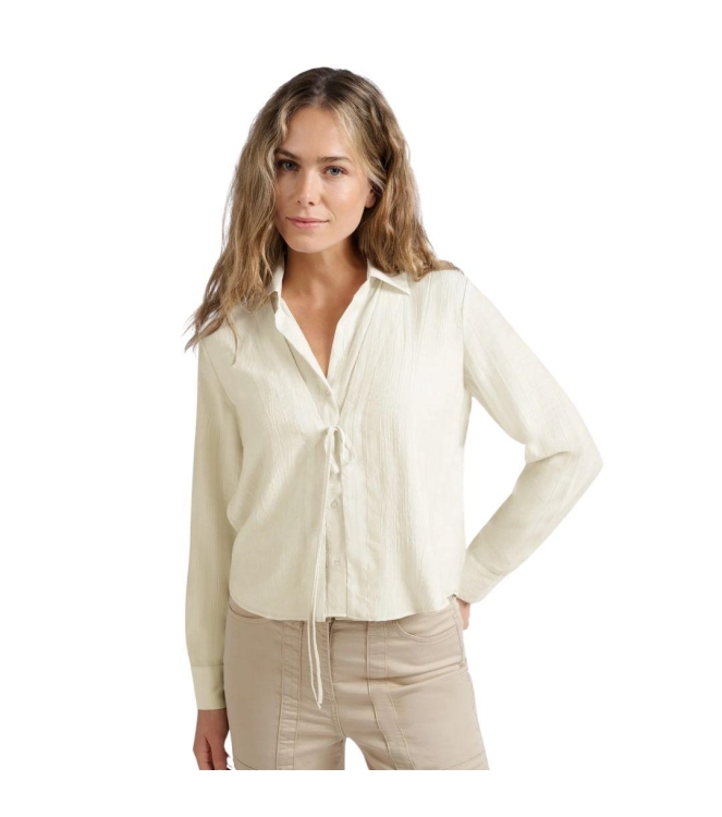 Yaya Layered texture blouse 99994 Soft off white