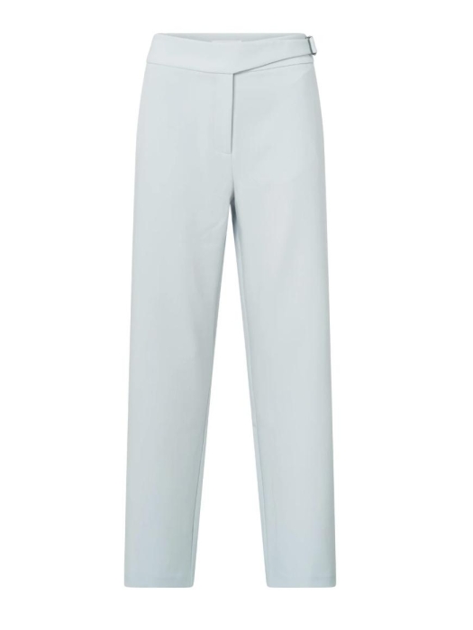 Yaya High waist straight leg pantal 44104 Northern droplet grey