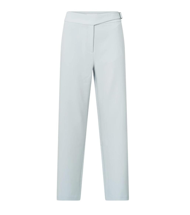 Yaya High waist straight leg pantal 44104 Northern droplet grey