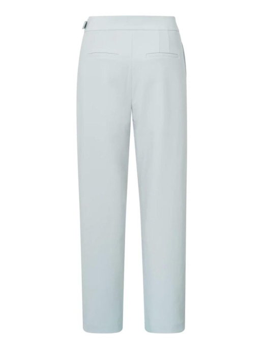 Yaya High waist straight leg pantal 44104 Northern droplet grey