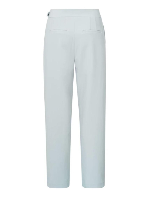Yaya High waist straight leg pantal 44104 Northern droplet grey