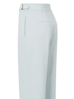 Yaya High waist straight leg pantal 44104 Northern droplet grey