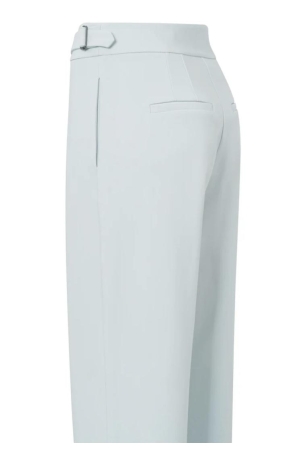 Yaya High waist straight leg pantal 44104 Northern droplet grey