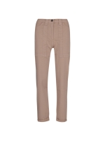 Yaya Woven straight leg cargo trous 99998 Twill beige
