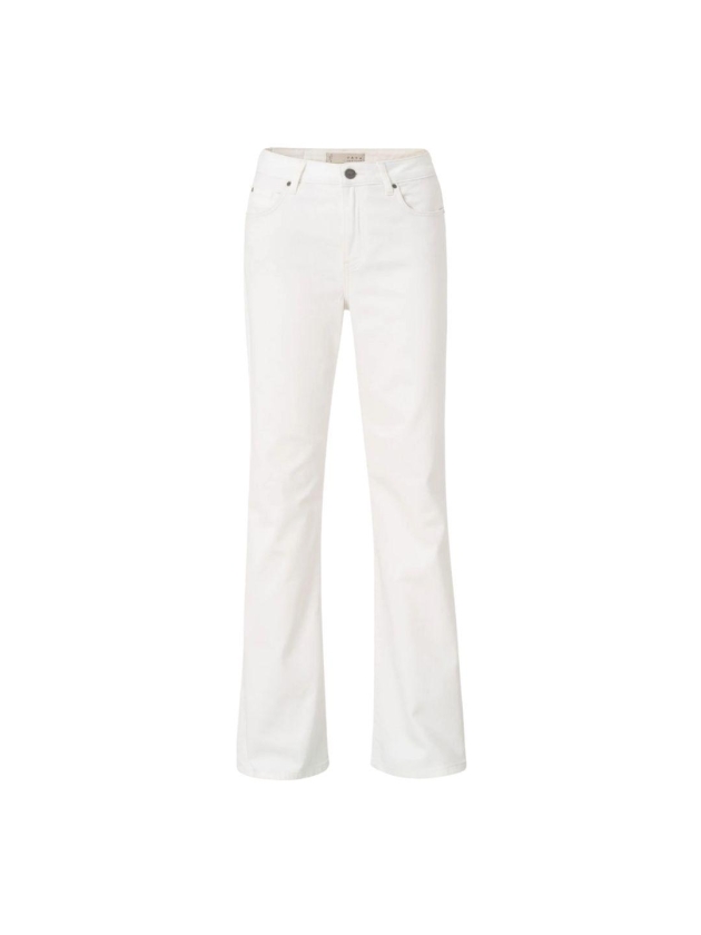 Yaya Wide leg denim - L32 10103 Egret offwhite