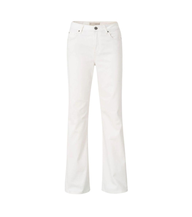 Yaya Wide leg denim - L32 10103 Egret offwhite