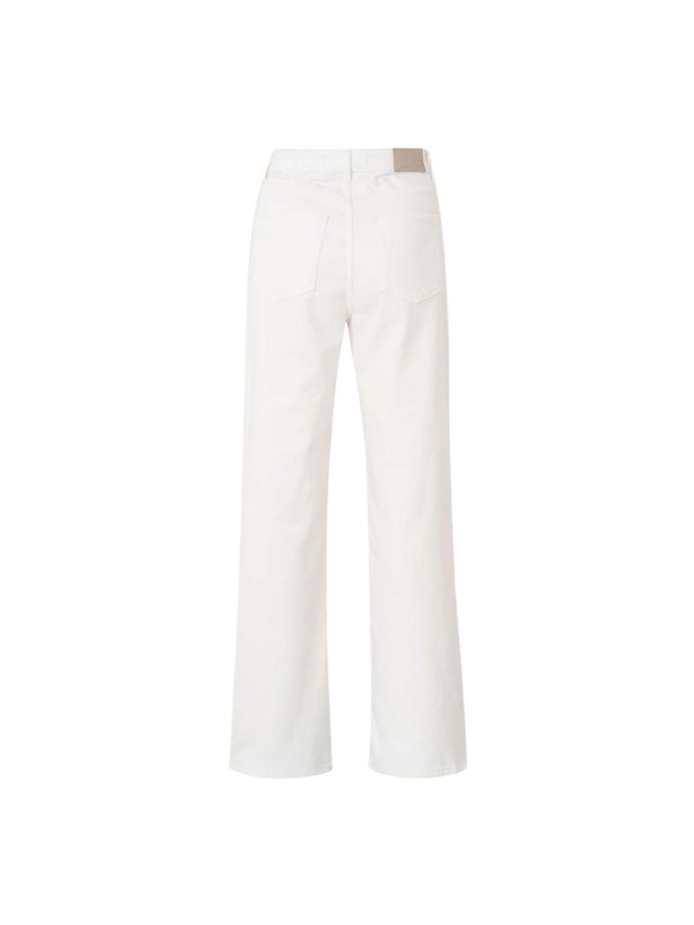 Yaya Wide leg denim - L32 10103 Egret offwhite