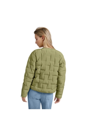 Yaya Short nylon quilted jacket wit 99972 Olive