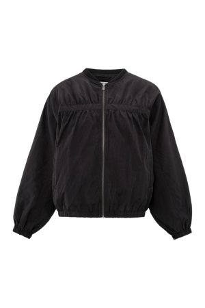 Yaya Nylon cropped bomber jacket wi 94205 Phantom