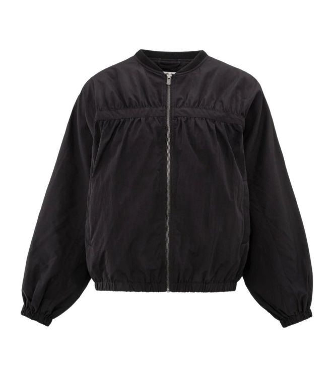 Yaya Nylon cropped bomber jacket wi 94205 Phantom