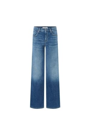 Cambio Tess wide leg 5101 Mid blue splinted