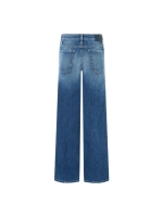 Cambio Tess wide leg 5101 Mid blue splinted