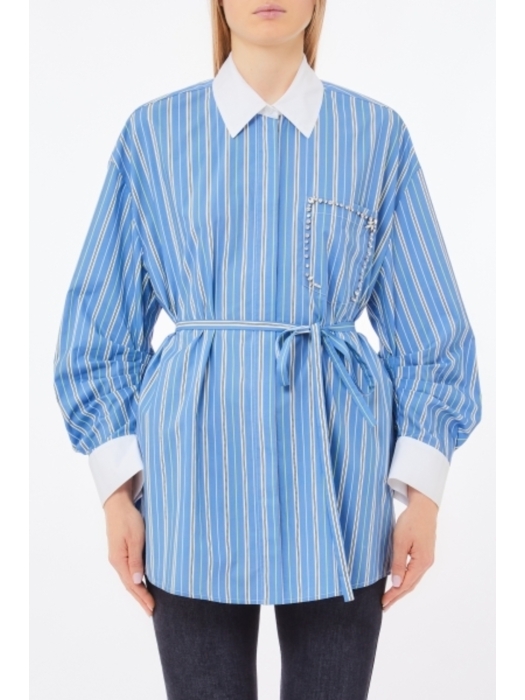 Liu Jo m9475 blu pencil stripes