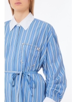 Liu Jo m9475 blu pencil stripes