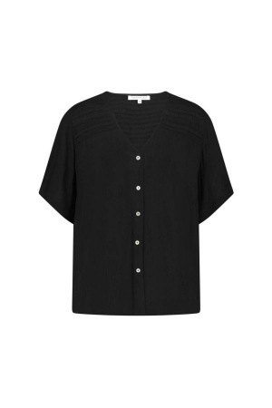 Tramontana V-Neck Blouse 009000 Black