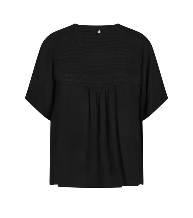 Tramontana V-Neck Blouse 009000 Black