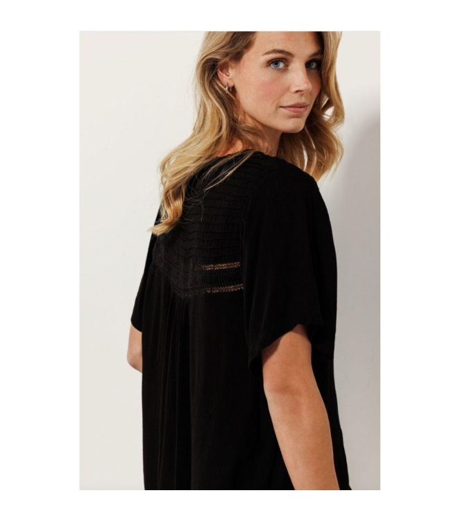 Tramontana V-Neck Blouse 009000 Black