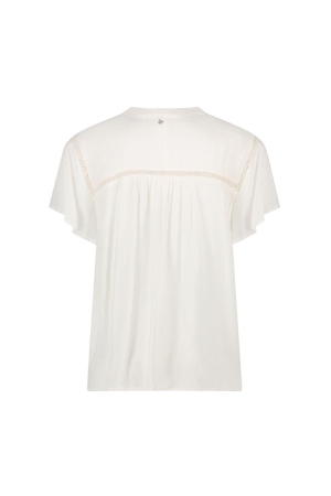 Tramontana Tapes Detailed Blouse 001100 Off white