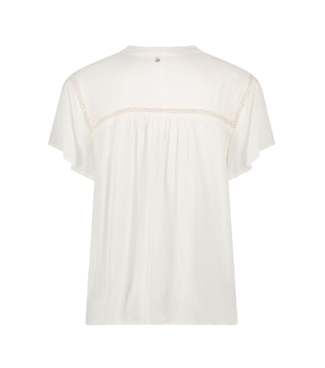 Tramontana Tapes Detailed Blouse 001100 Off white