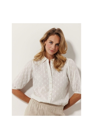 Tramontana Puff-Sleeved Blouse