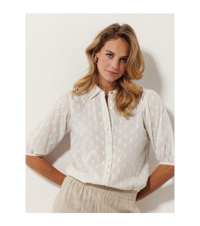 Tramontana Puff-Sleeved Blouse