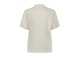 Tramontana Checked Embroidery Blouse 001100 Off white