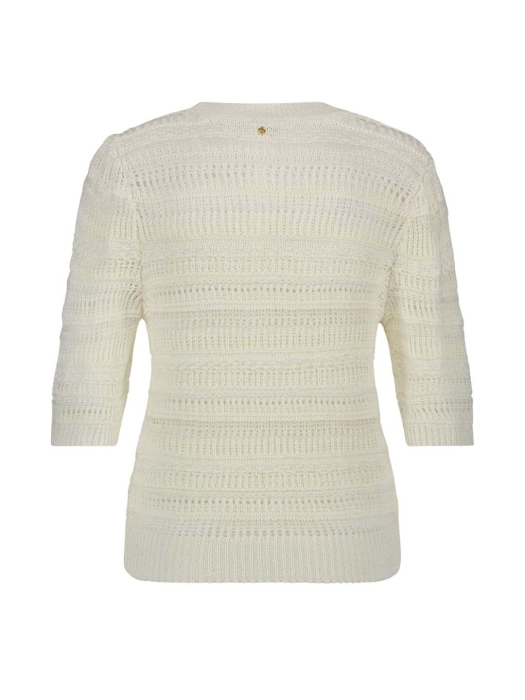 Tramontana Fancy Stitch Striped Jumper